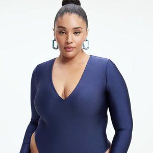 Good American High Shine Compression Body Suit